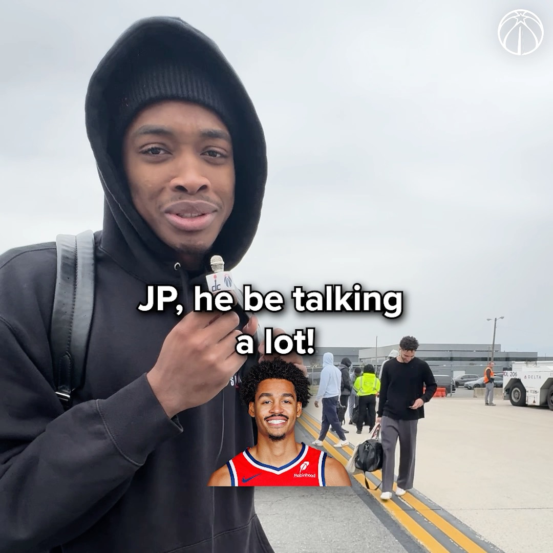 Sleeper choice for funniest on the team: Alex Sarr 👀🤣