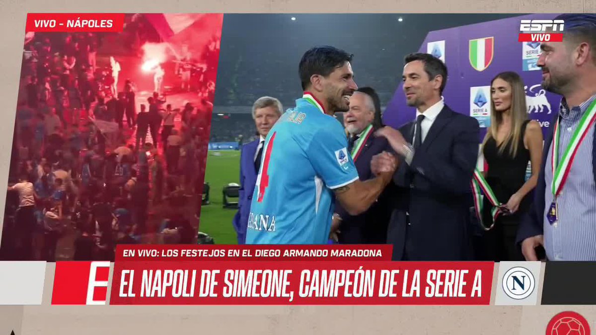 ¡LA FELICIDAD DE GIO SIMEONE EN LA PREMIACIÓN! 📺 #DisneyPlus | #ESPNEquipoF