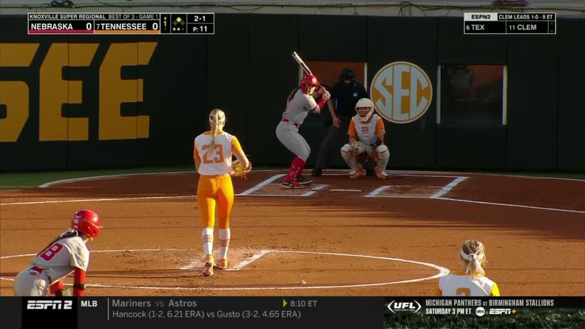 HUSKERS STRIKE FIRST. 📺 ESPN2