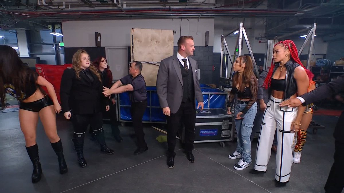 You heard, Nick Aldis! We're getting Michin 미친 and Briana Brandy vs. 🏴󠁧󠁢󠁳󠁣󠁴󠁿🔥 and Slaygent P TONIGHT! #SmackDown