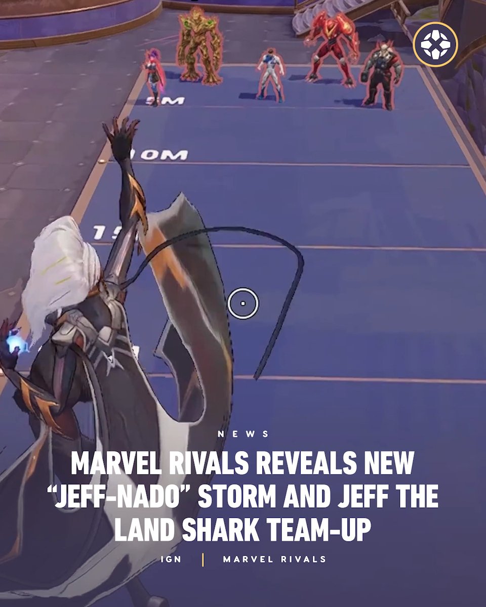 As part of their Season 2.5 dev update, the Marvel Rivals team revealed a bunch of new and revamped team-ups, including the new (hopefully meta) team-up ultimate from Storm and Jeff the Land Shark.