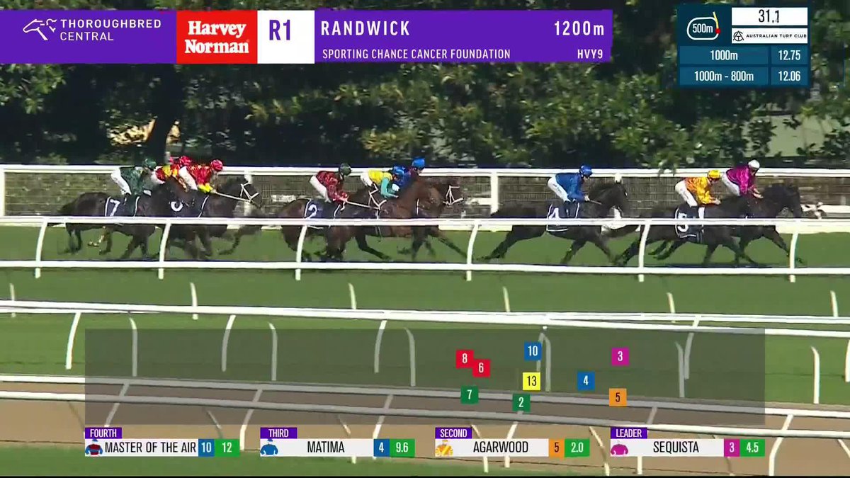 Agarwood leads all the way and dominates in the first at Randwick! 💥 Gai Waterhouse AO