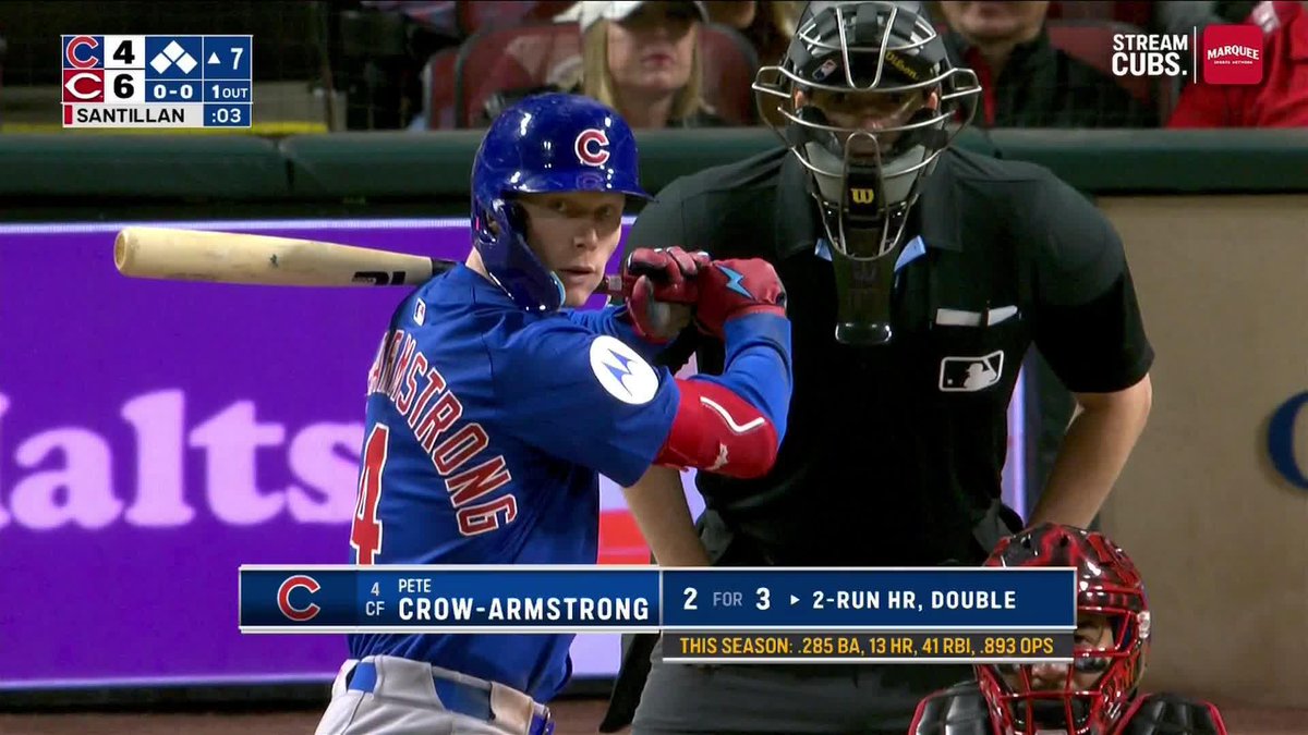 PETE CROW-ARMSTRONG! GRAND SLAM!