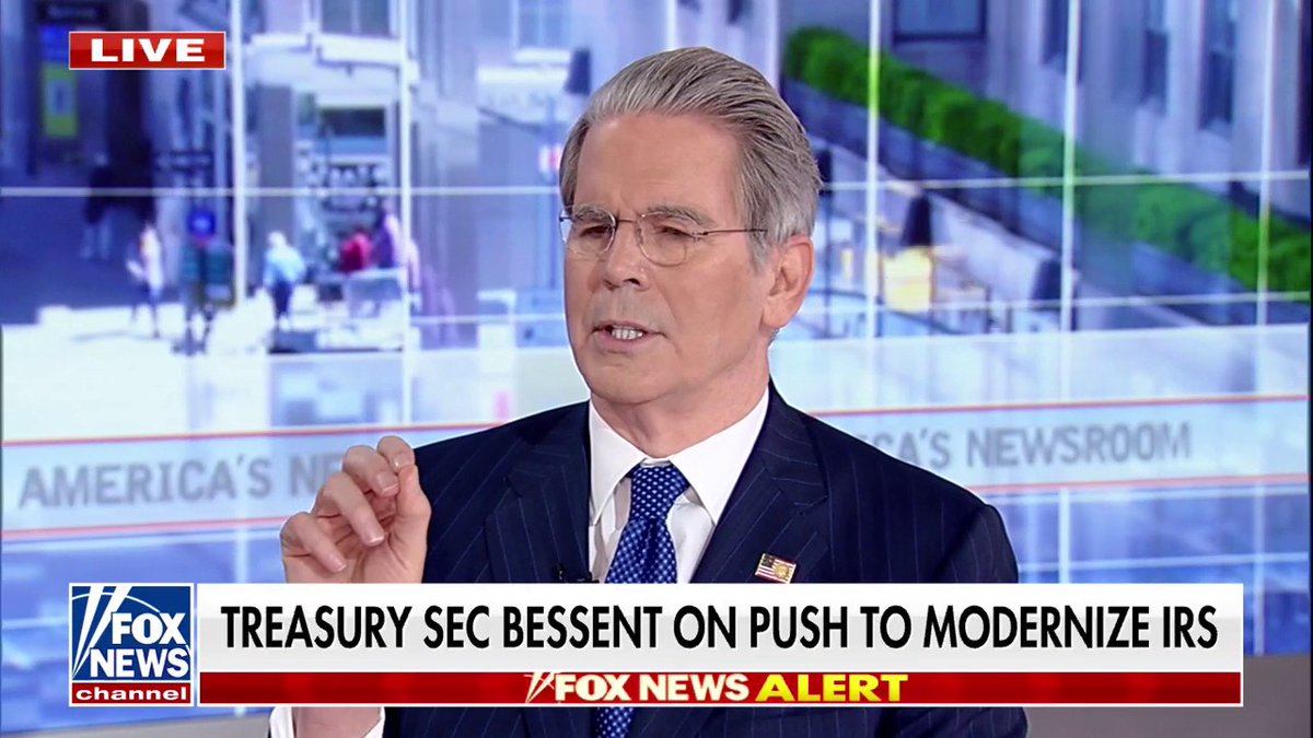 Treasury Treasury Secretary Scott Bessent suggests the EU isn't meeting the moment after Donald J. Trump threatens 50% tariffs. "I believe the president believes that the EU proposals have not been of the same quality that we've seen from our other important trading partners."