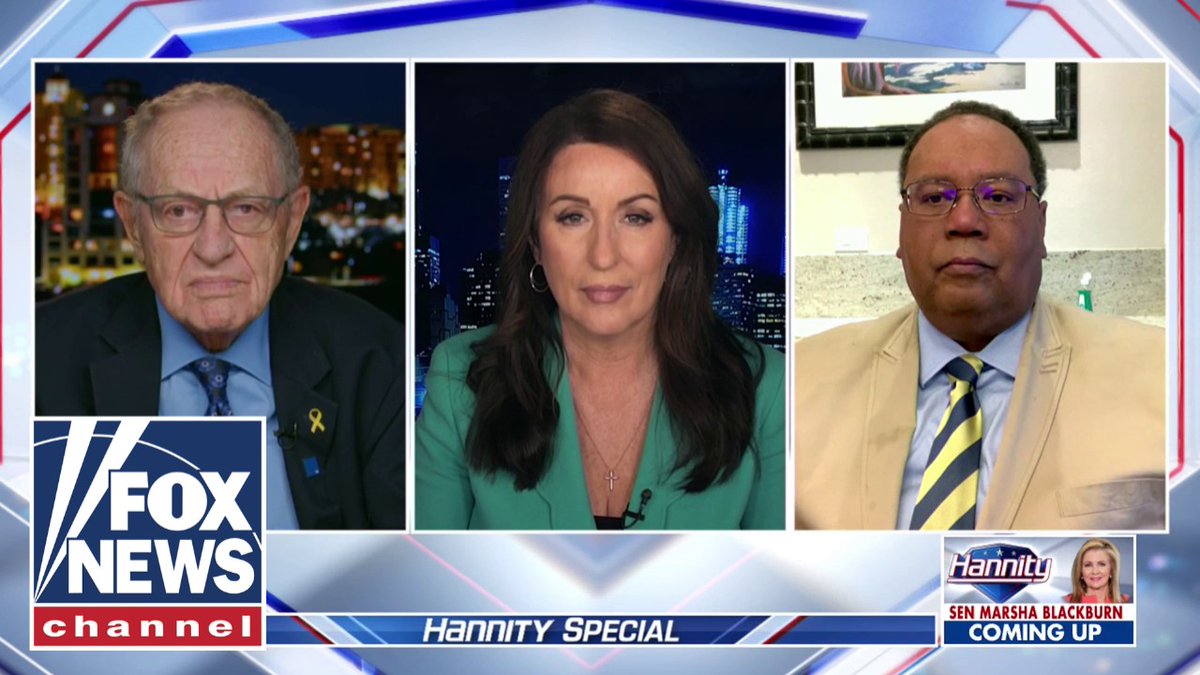"I have been told by law enforcement officials that I am not safe." Alan Dershowitz says he's been instructed to hire security because he's a "highly visible pro-Israel supporter" during a "Hannity" panel with Miranda Devine and Horace Cooper.