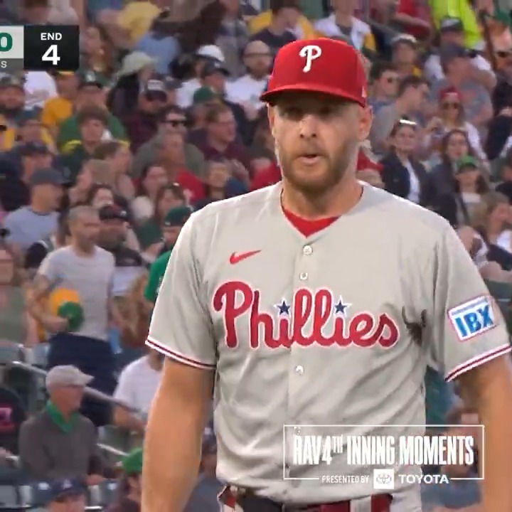 A 1-2-3 4th inning and 5 Ks for Wheels Toyota USA x #RingTheBell