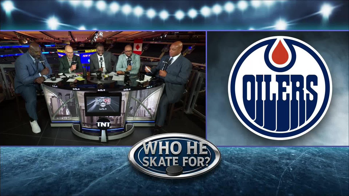"That Auburn education." 😂 Chuck couldn't stop giving the answers out as he hosted "Who He Skate For?" 😭