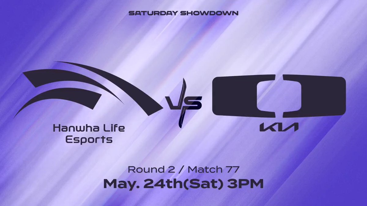 The team dreaming of the Legends Group, Dplus KIA vs the hurdle in their way, Hanwha Life Esports Two teams unafraid to step up to a challenge - ignore your past losses and rise above! Don't miss these two teams' fiery battle at 3PM KST today! #LCK