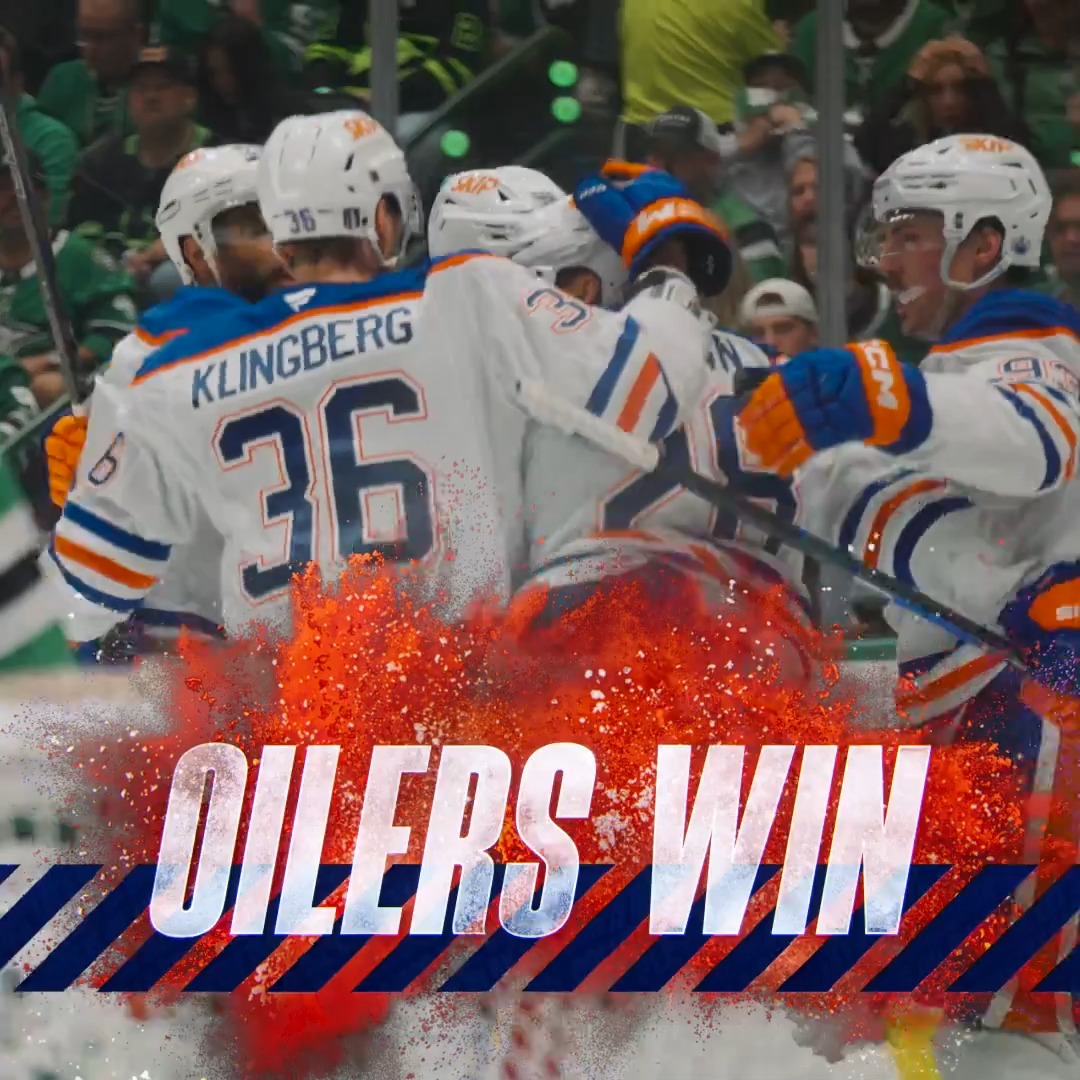 Big W in Big D ✔️ #LetsGoOilers