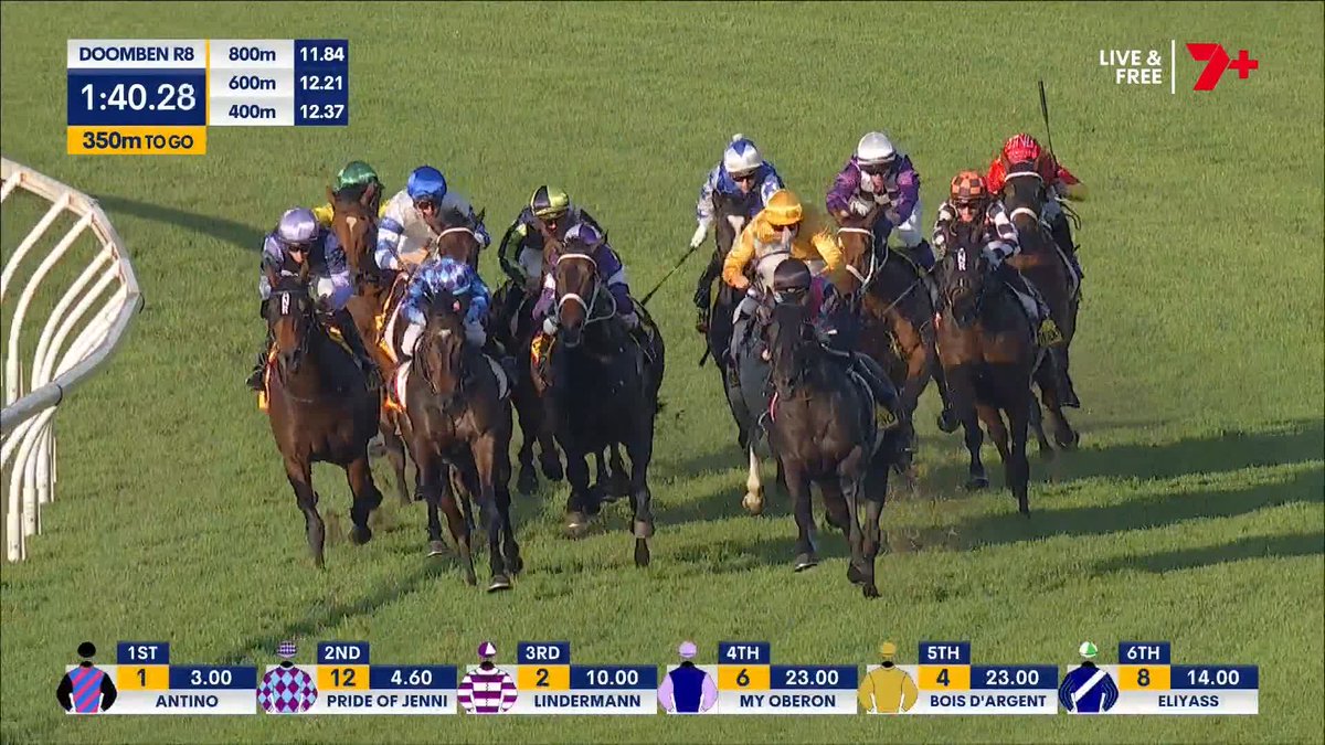 ANTINO WINS THE GROUP 1 DOOMBEN CUP!! Gollan Racing Blake Shinn Brisbane Racing Club RaceQ