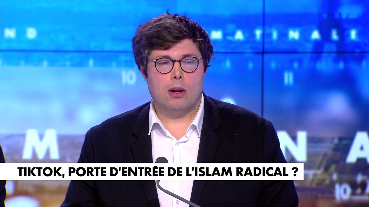 Kévin Bossuet estime : «Je regarde beaucoup ces comptes d'islamistes, de fréristes qui font du cyberembrigadement», à propos des contenus islamiques sur les réseaux sociaux dans #LaMatinaleWE