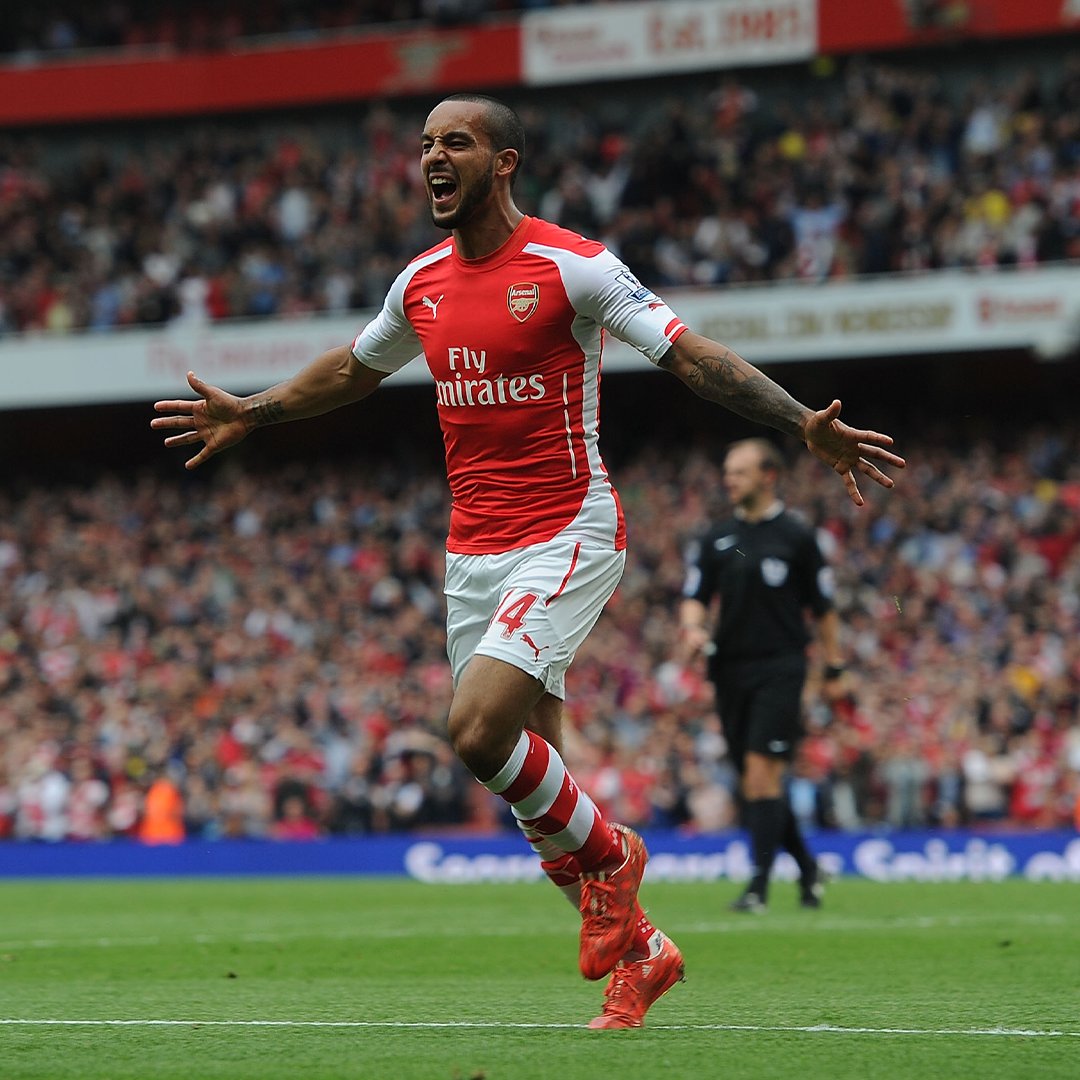 ⏪ On this day in 2015... Walcott grabbed a stunning hat-trick against West Brom 🎩