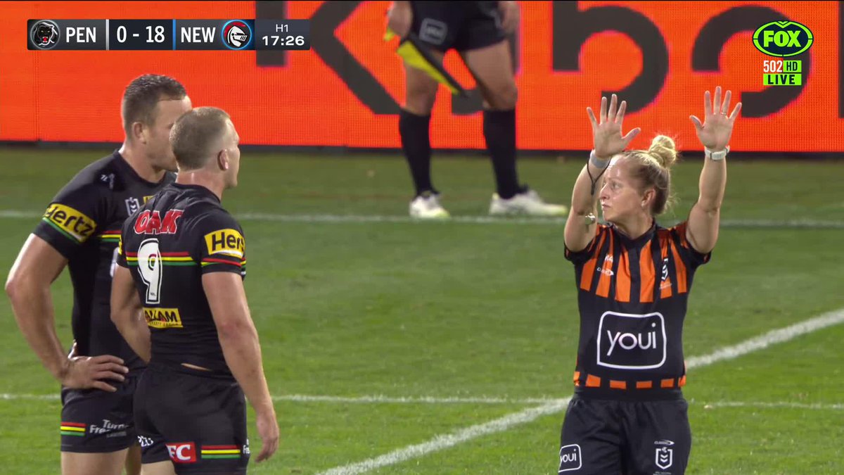 Do you agree with the decision to send Liam Henry for 10? 📺 Watch #NRLPanthersKnights on ch.502 or stream on Kayo: ✍️ BLOG 🔢 MATCH CENTRE