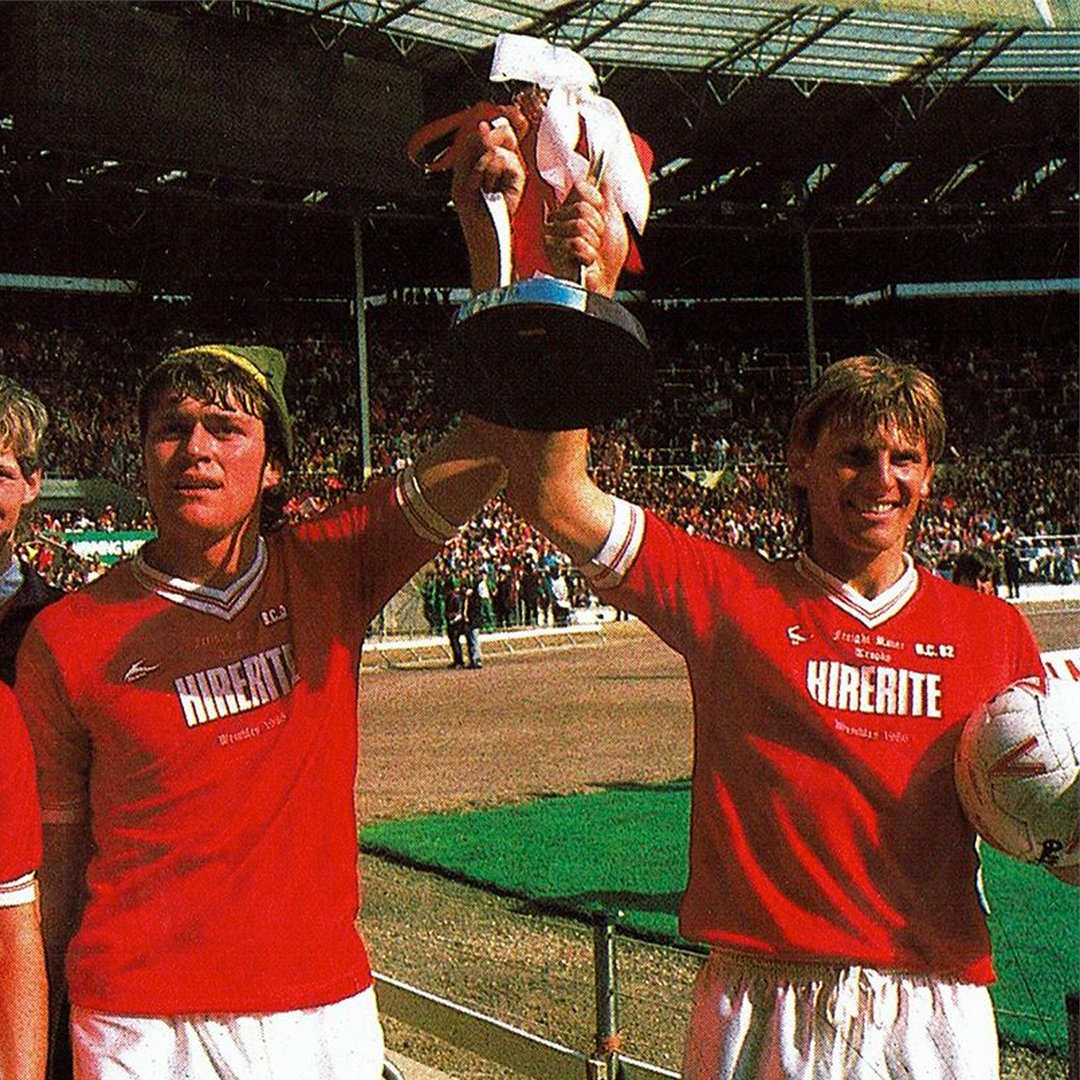 39 years ago today we won the Freight Rover Trophy! 🏆