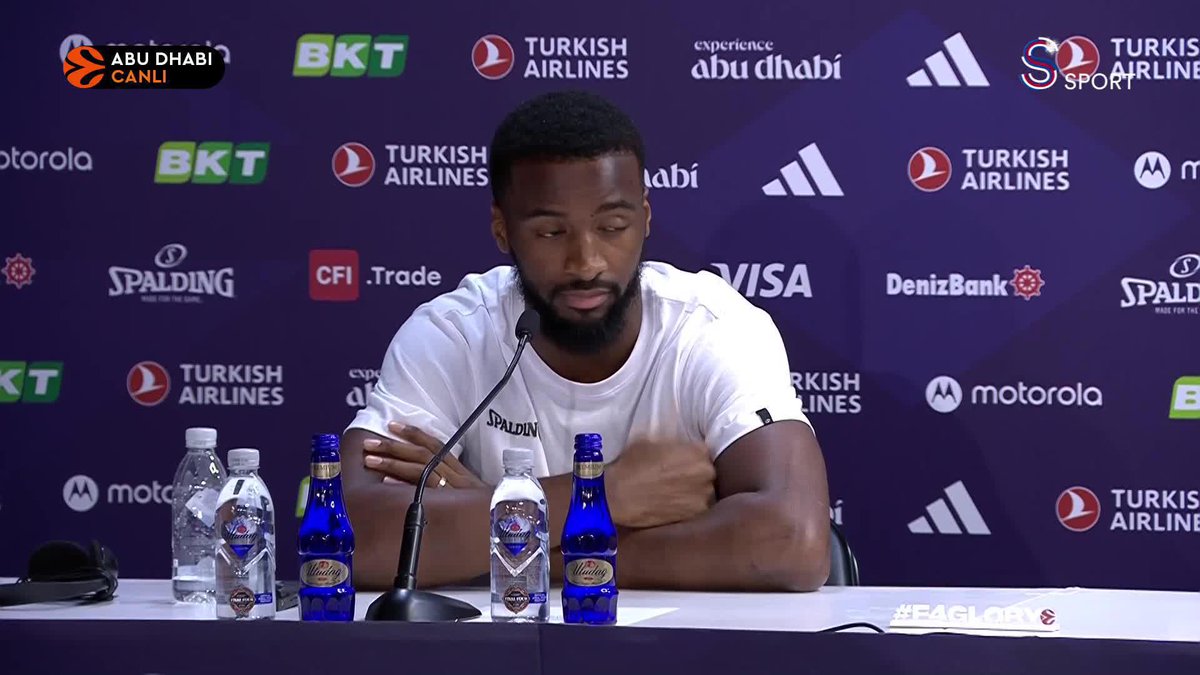 👀 Monaco forması giyen Alpha Diallo: "Tarık da müthiş bir oyuncu. Özellikle son dönemde harika bir performans sergiliyor. Yarın zorlu bir eşleşme olacak."