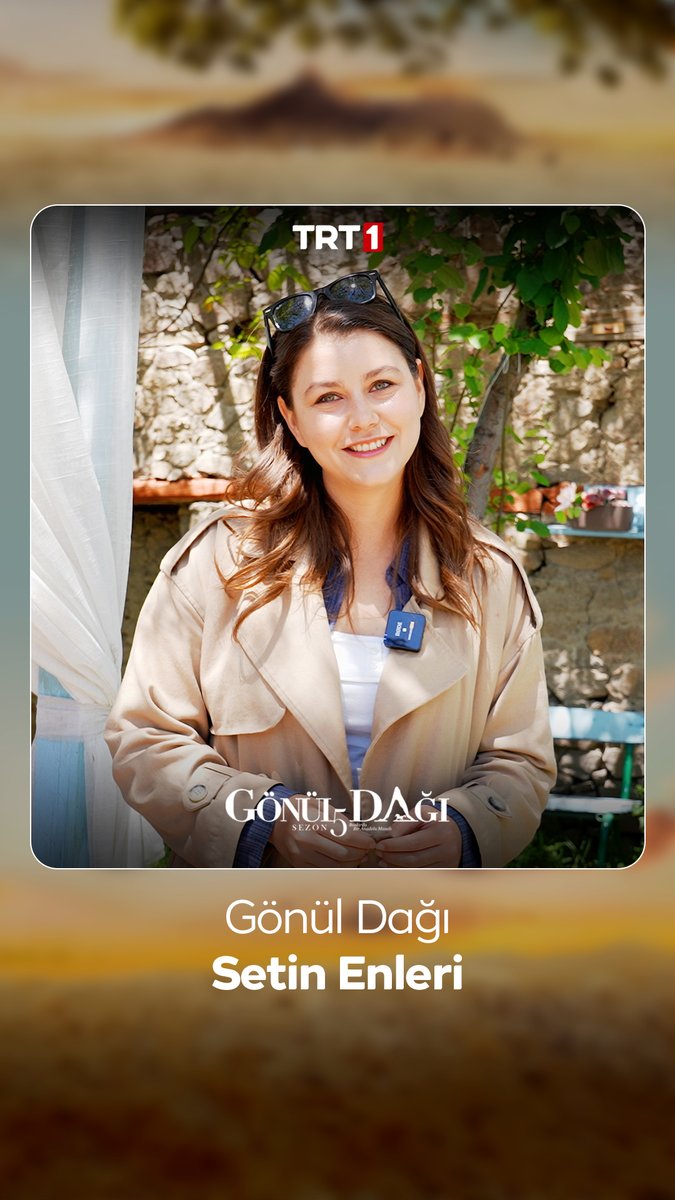 Gönül Dağı’mızın Selma Öğretmeni (Melis Sevinç), setin enlerini seçiyor. 🤭 #GönülDağı Gönül Dağı