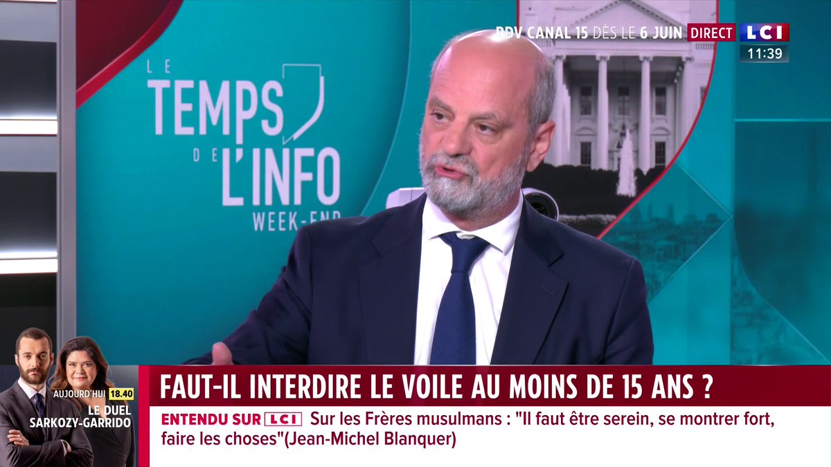 Même Blanquer trouve la petite provocation raciste d’Attal pour continuer à exister débile. C’est pour dire.