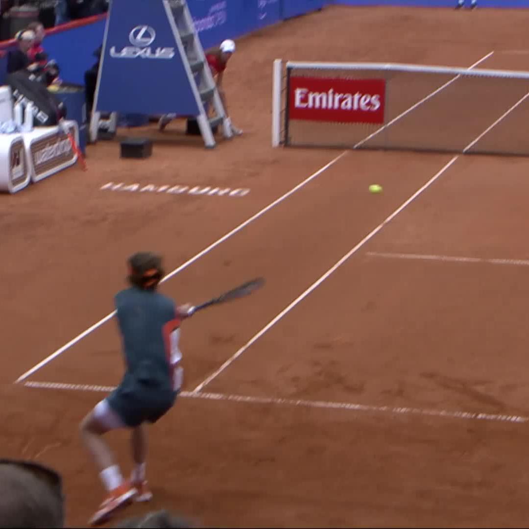 Andrey coming to life 🔥 Andrey Rublev Bitpanda Hamburg Open