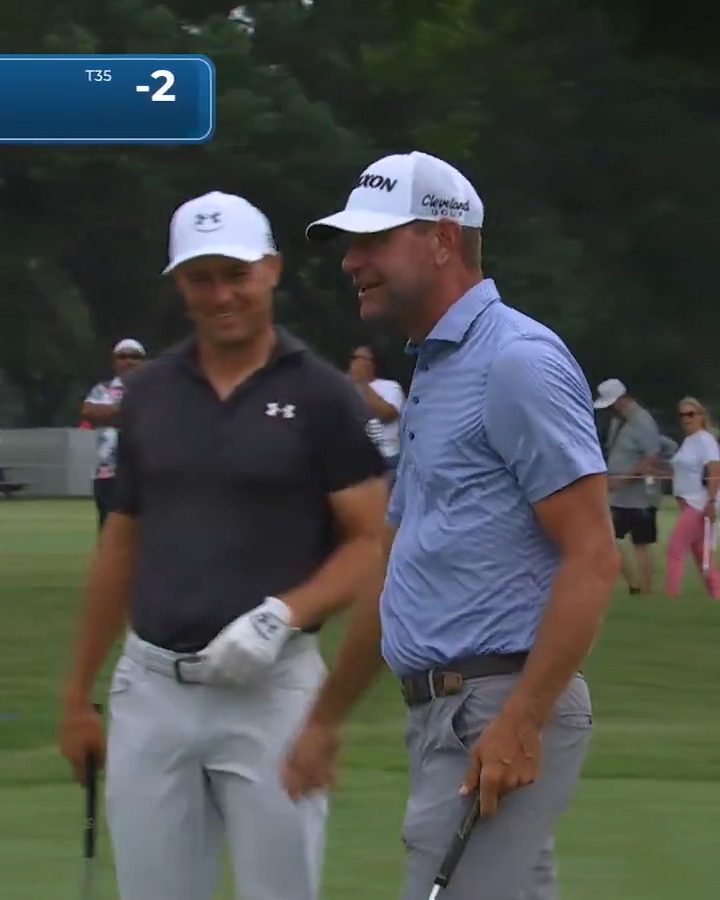 136 yards and IN! The eagle has landed for Lucas Glover Charles Schwab Challenge 🦅 📺 PGA TOUR LIVE