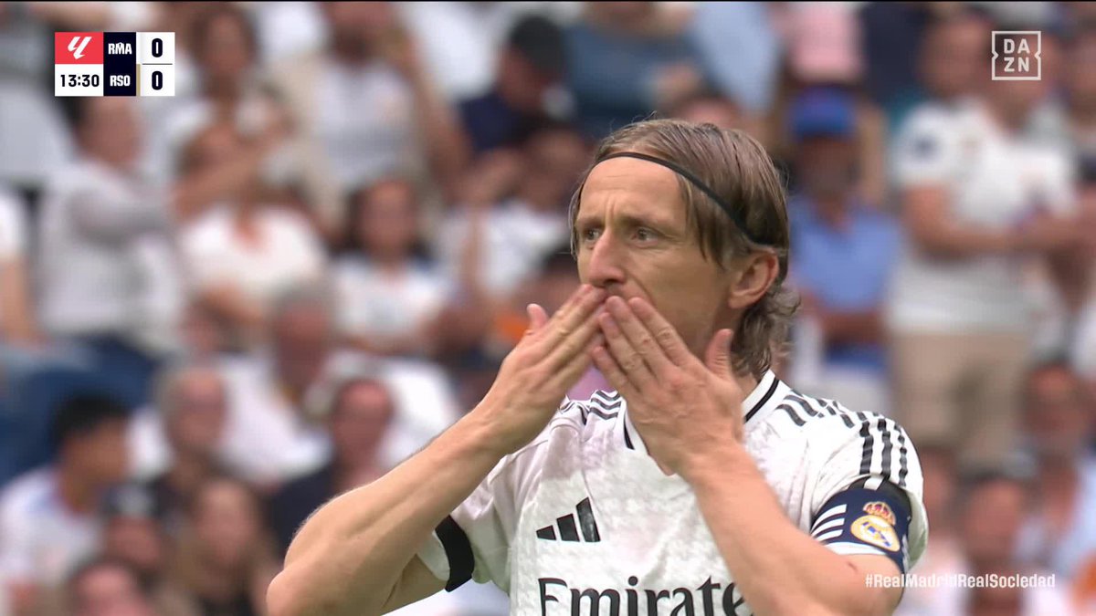 Arbi, no pites el final 🙏 Que Luka Modric se nos va 🥺 #LALIGAenDAZN ⚽