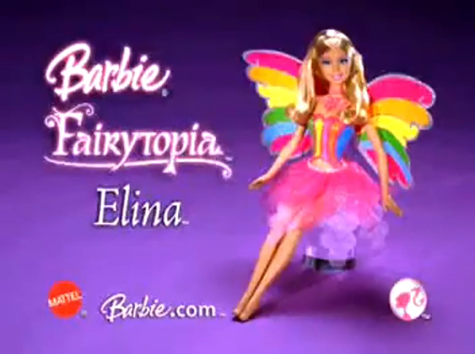 barbie fairytopia; magic of the rainbow - doll commercial (2007)