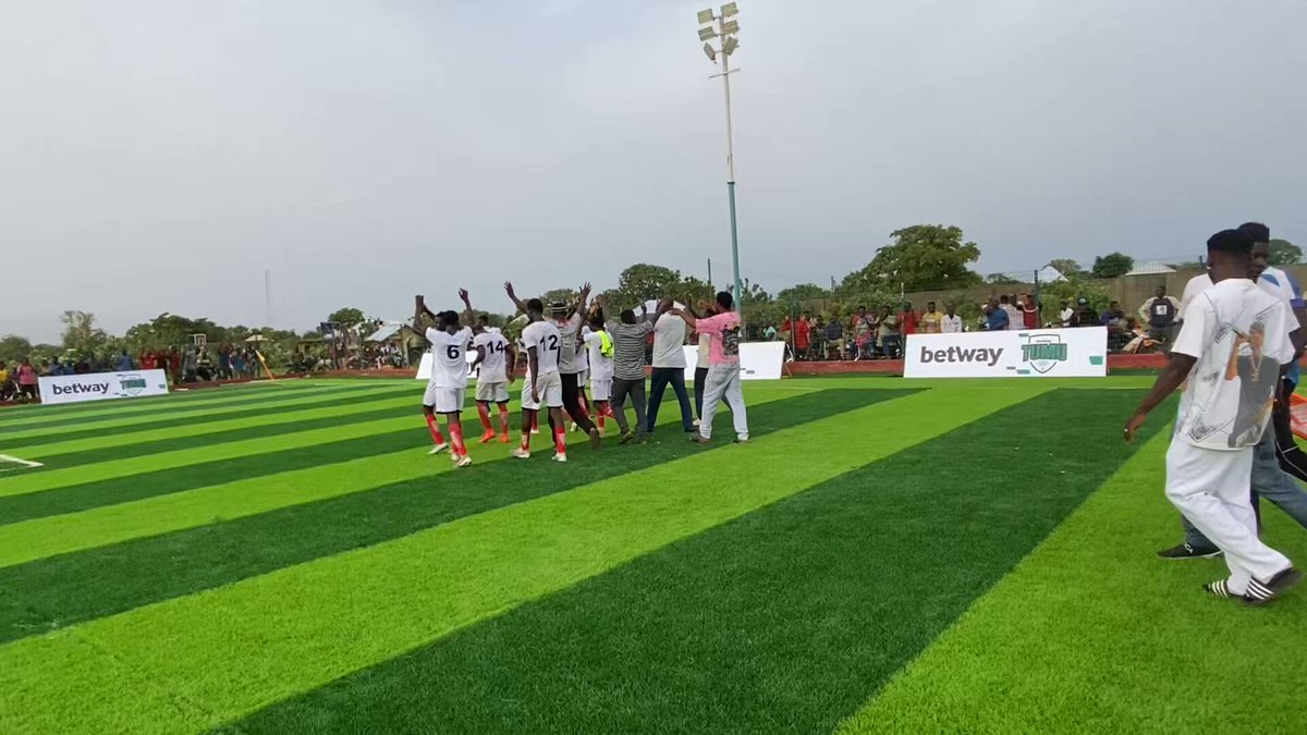 Real 24 Hours are champions of the inaugural #BetwayTumuCup2025 after beating Bujan Crocodiles 🐊 1-0 in the final. Betway Ghana Peeva Beverages