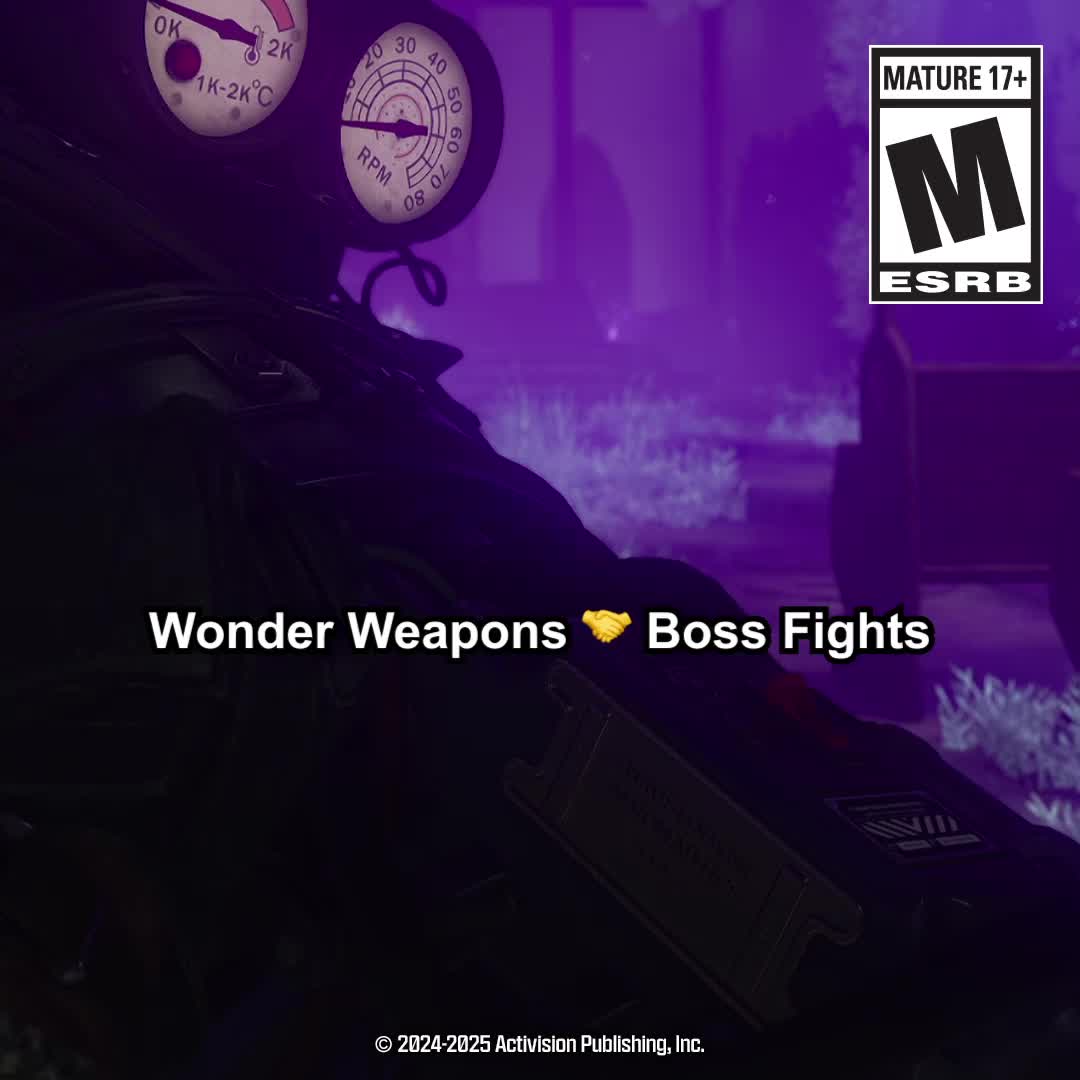 Wonder Weapons 🤝 Zombies boss fights