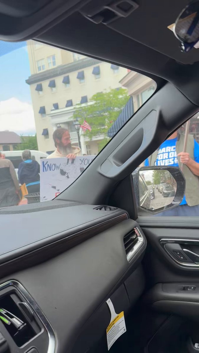 These people are unhinged. They are shouting at people that drive by. They are also telling people to vote ❌NO this November. Thanks for the help!