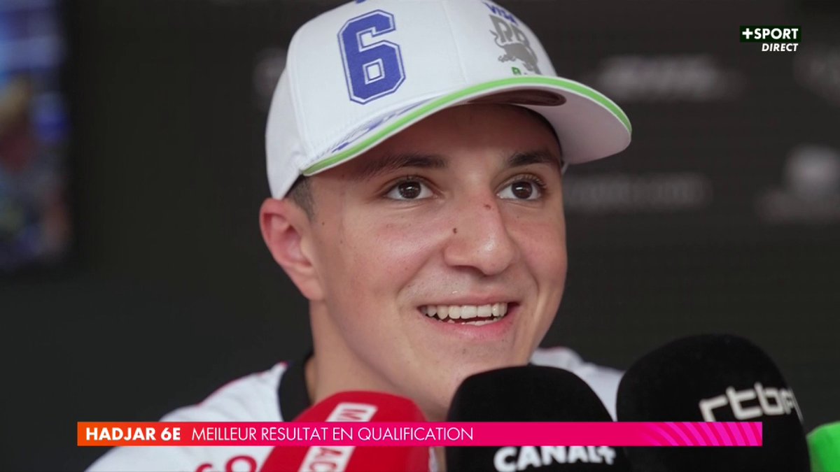 🗨️ "S'il y a bien une qualif' que je voulais réussir dans l'année, c'est celle-là !" Isack Hadjar réagit à sa magnifique 6e place (et à sa première rencontre avec Alain Prost !) 👏 #MonacoGP #F1