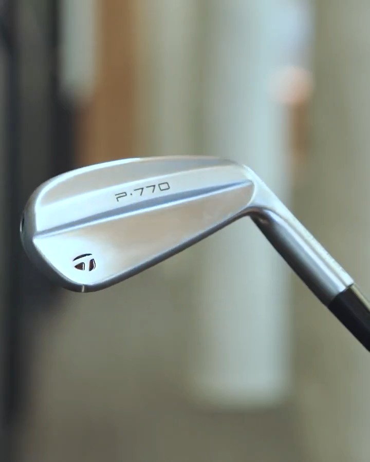 Consistent, forgiving, and accurate. TaylorMade Golf's P·770 irons should be in the testing conversation for those looking for reliability across the board.