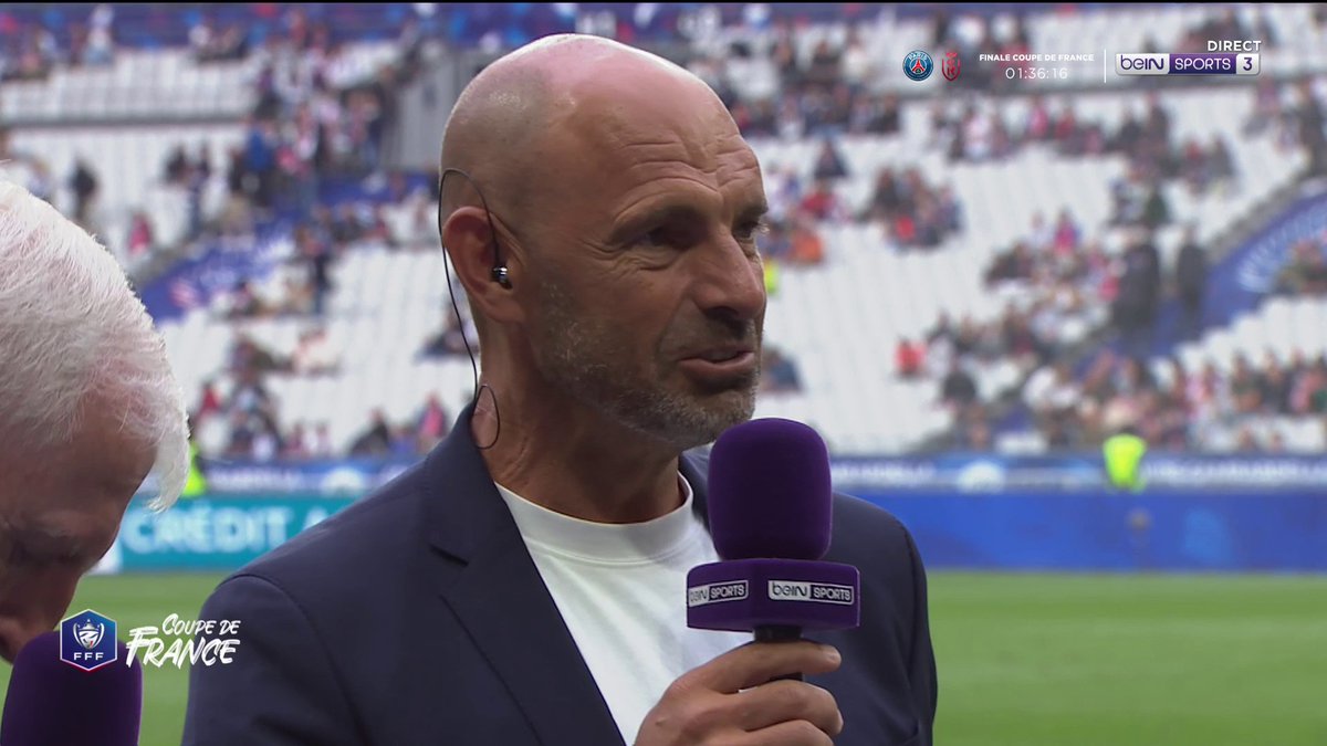 🇫🇷 #DFCOSRFC 🎙️ Gérald Baticle (sélectionneur Equipe de France ⭐⭐ Espoir) est à notre micro ! 💬 "Akliouche et Bouaddi ne seront pas à l'Euro !" 👀 L'Euro Espoir sera à suivre en intégralité sur beIN SPORTS à partir du 11 juin !