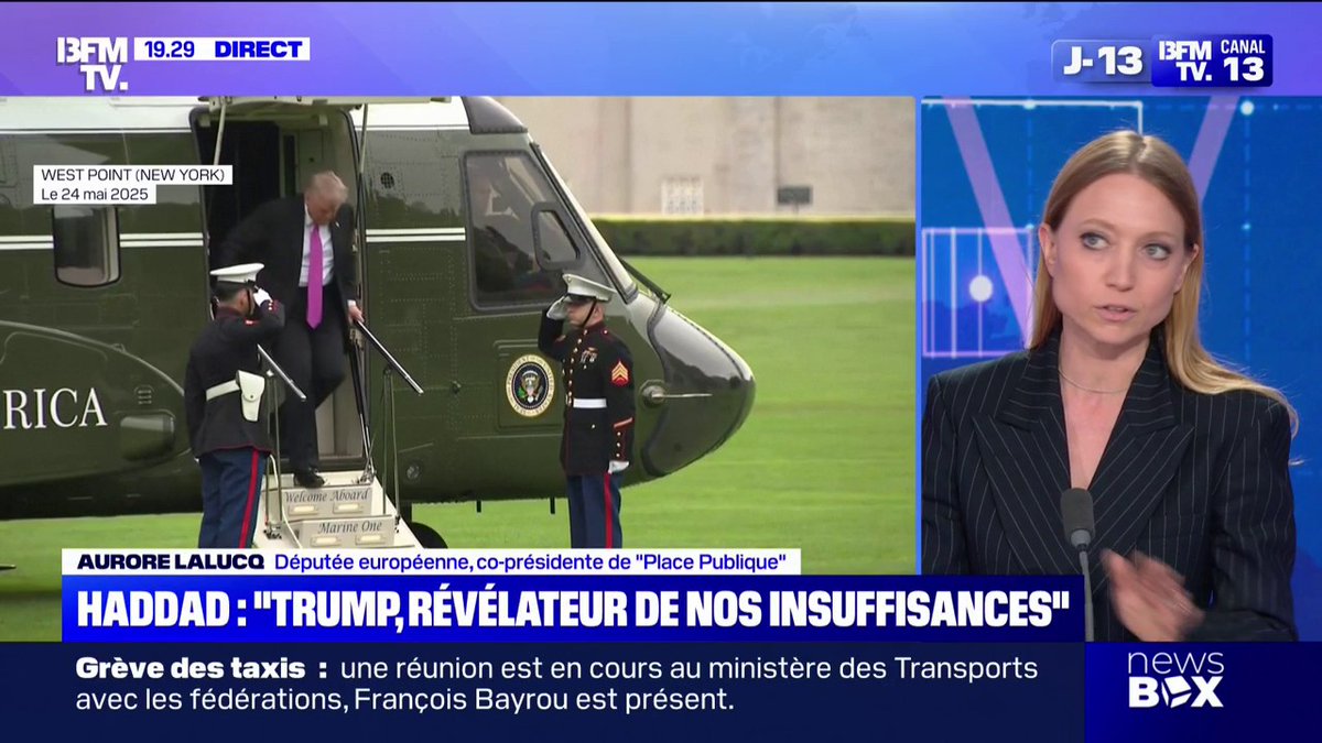 Droits de douane: "Ça peut être une opportunité pour l'Union européenne", explique Aurore Lalucq, députée européenne