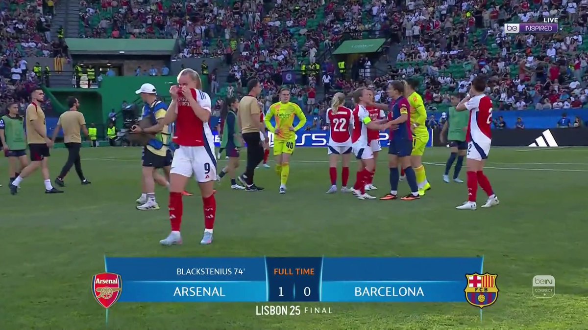 FULL-TIME SCENES! 🥹❤️ 🎥 beIN SPORTS