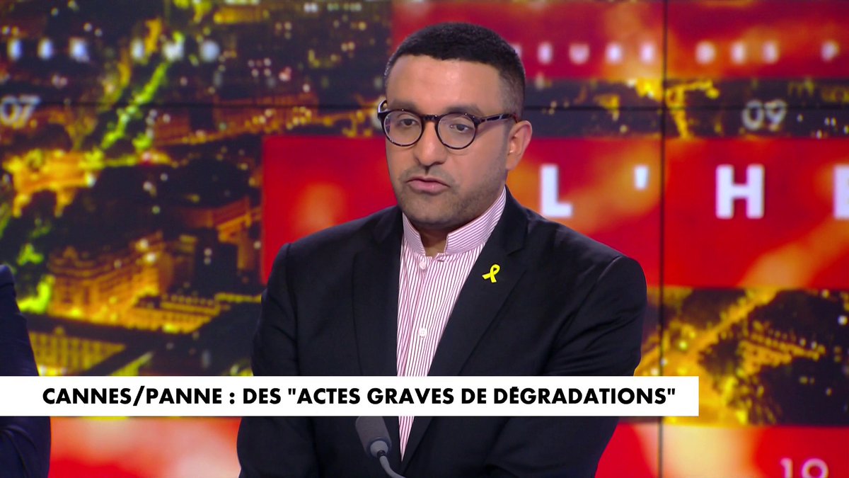 «Il y a une extrême gauche qui ne se contente plus de tribunes, mais qui passe à l’acte», observe Amine El Khatmi, essayiste, après les coupures d’électricité à Cannes, dans #HDPros2WE