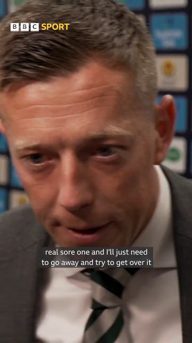 'It's the worst moment I've ever had in football' Celtic captain Callum McGregor after his side lost the Scottish Cup final ⤵️ #BBCFootball #ScottishCup