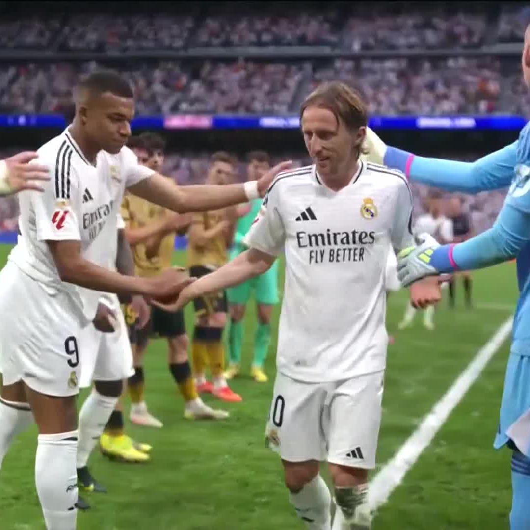Mehr GÄNSEHAUT geht nicht! Luka Modric letzte Auswechslung im Bernabeu #DAZNmoment #LaLiga