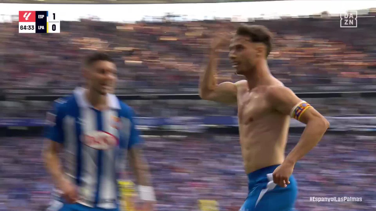 Un gol para la historia. Un gol del de siempre. Don Javi Puado, héroe del ascenso y héroe de la permanencia 🌟 #LALIGAenDAZN ⚽️