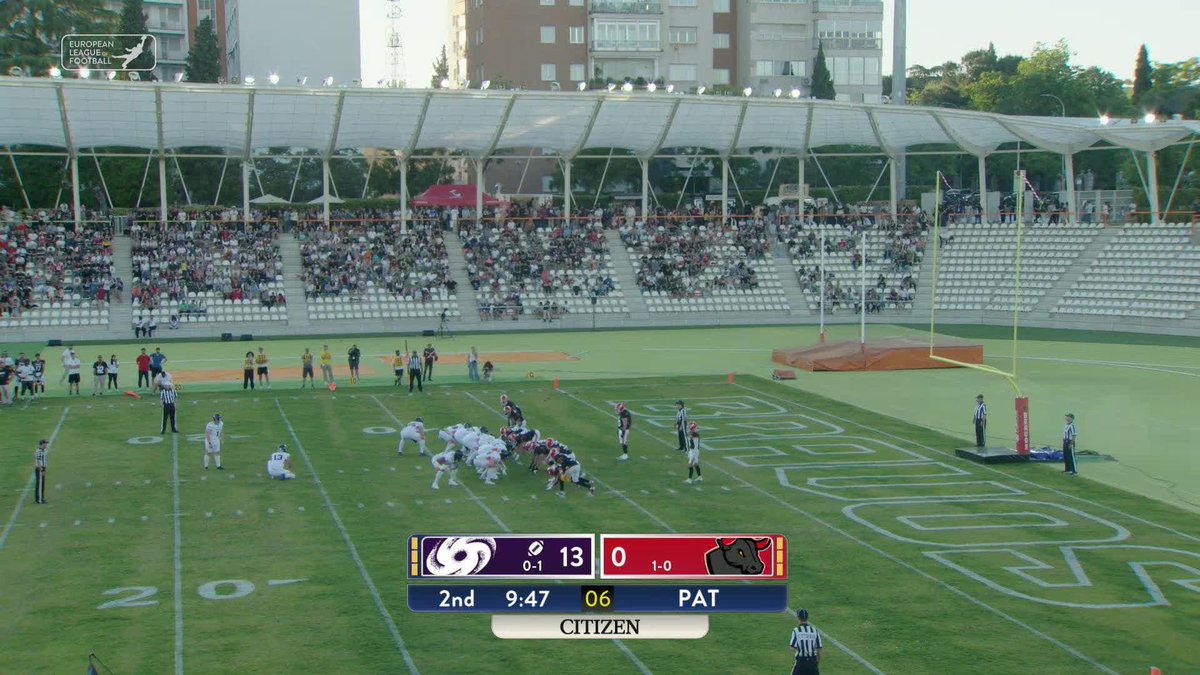 Not this is something you don't see every day. The Bravos return a blocked PAT and score 😳 📲 Tune into #FGYatMAD now.