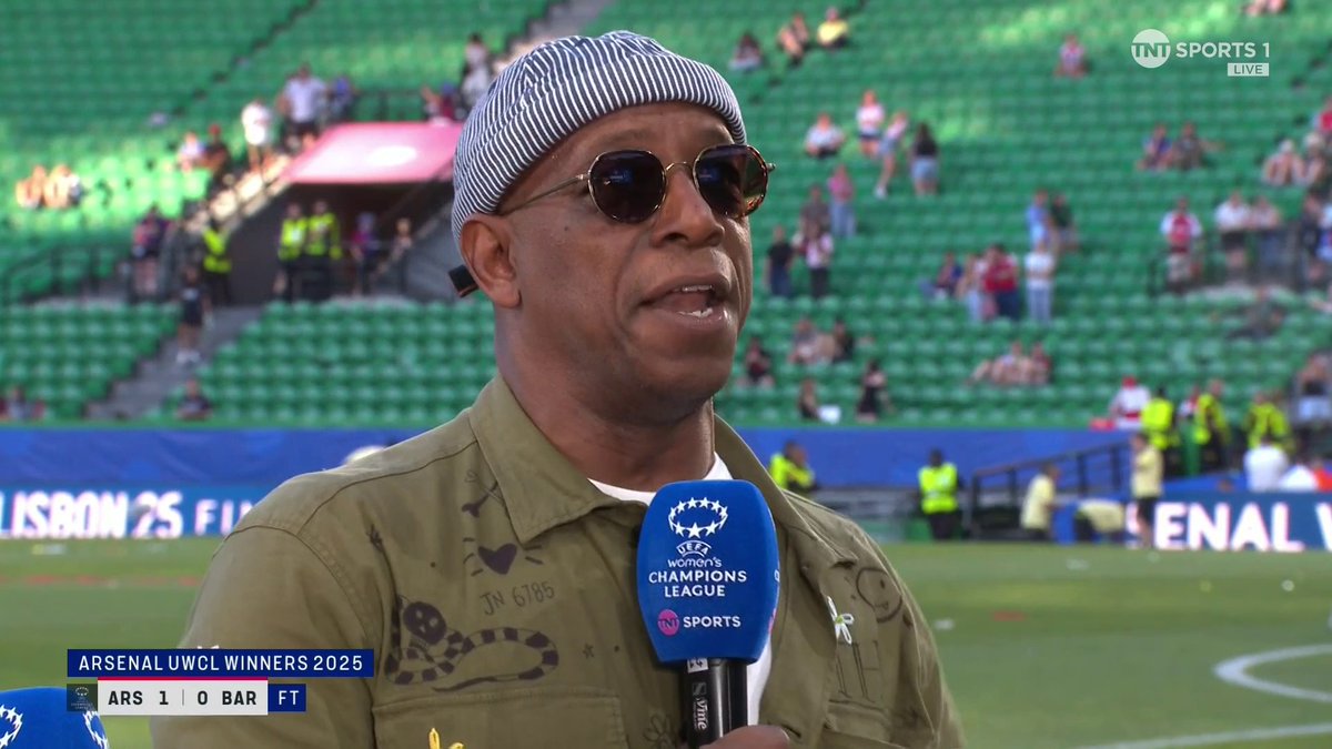 🗣️ “What does this mean to the club?” Ian Wright: “It’s saved the club! The embarrassment of not getting anything this season with the men! The ladies have saved the club! We’ve got something to celebrate!” 🏆 🎥 Football on TNT Sports