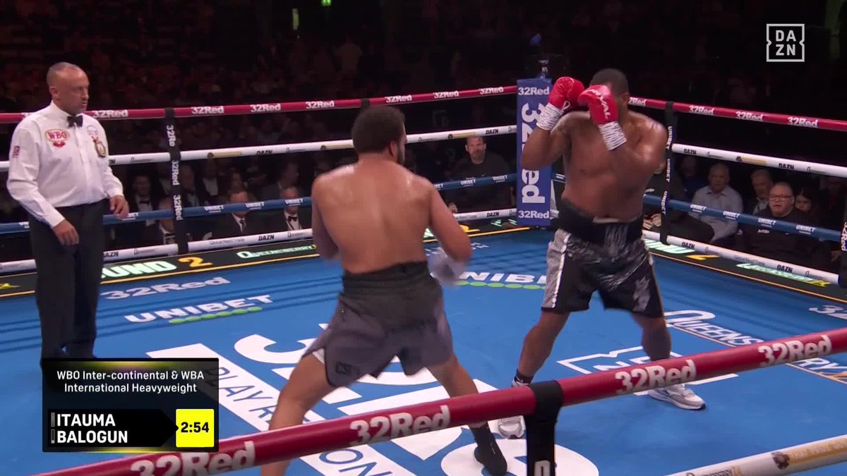 Moses Itauma puts Mike Balogun DOWN AGAIN!! 🤯 #TaylorEssuman | Live NOW on DAZN
