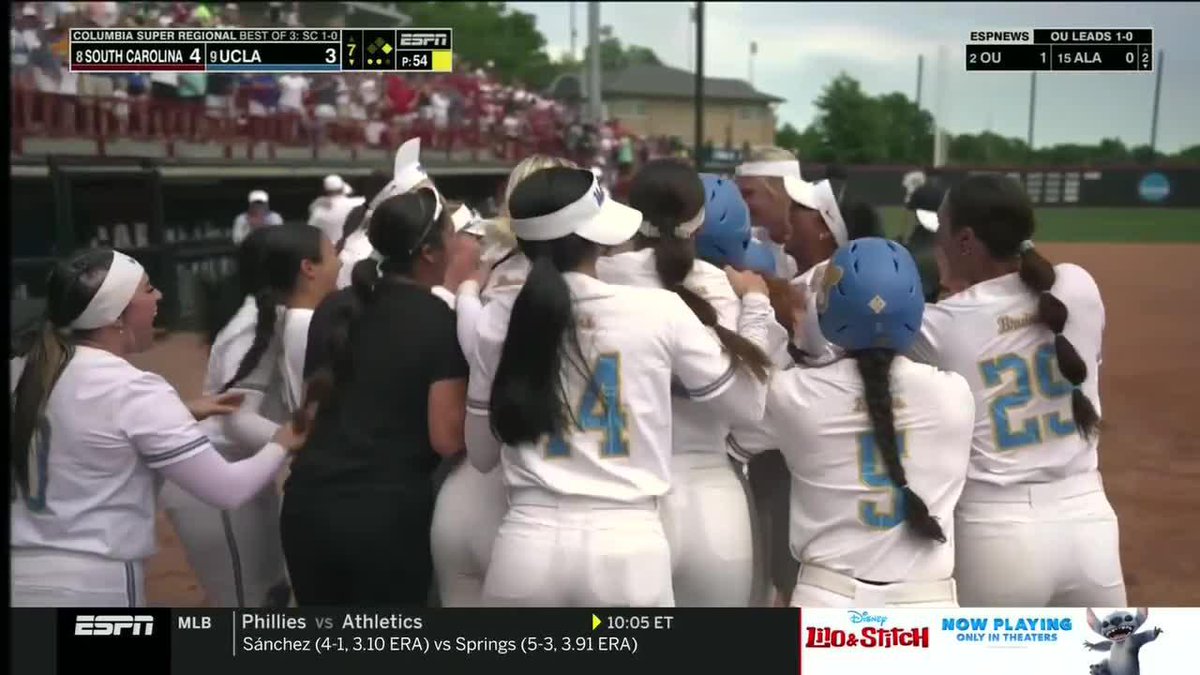 JORDAN WOOLERY WALK-OFF HOMER ‼️😱 #B1GSoftball x UCLA Softball