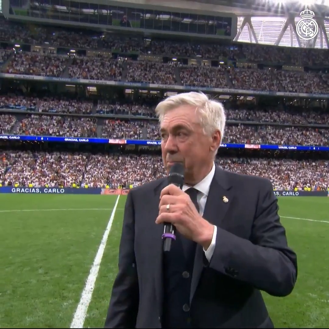 🤍 Carlo Ancelotti 🤍 🎙️ Full speech ➡️ RM Play