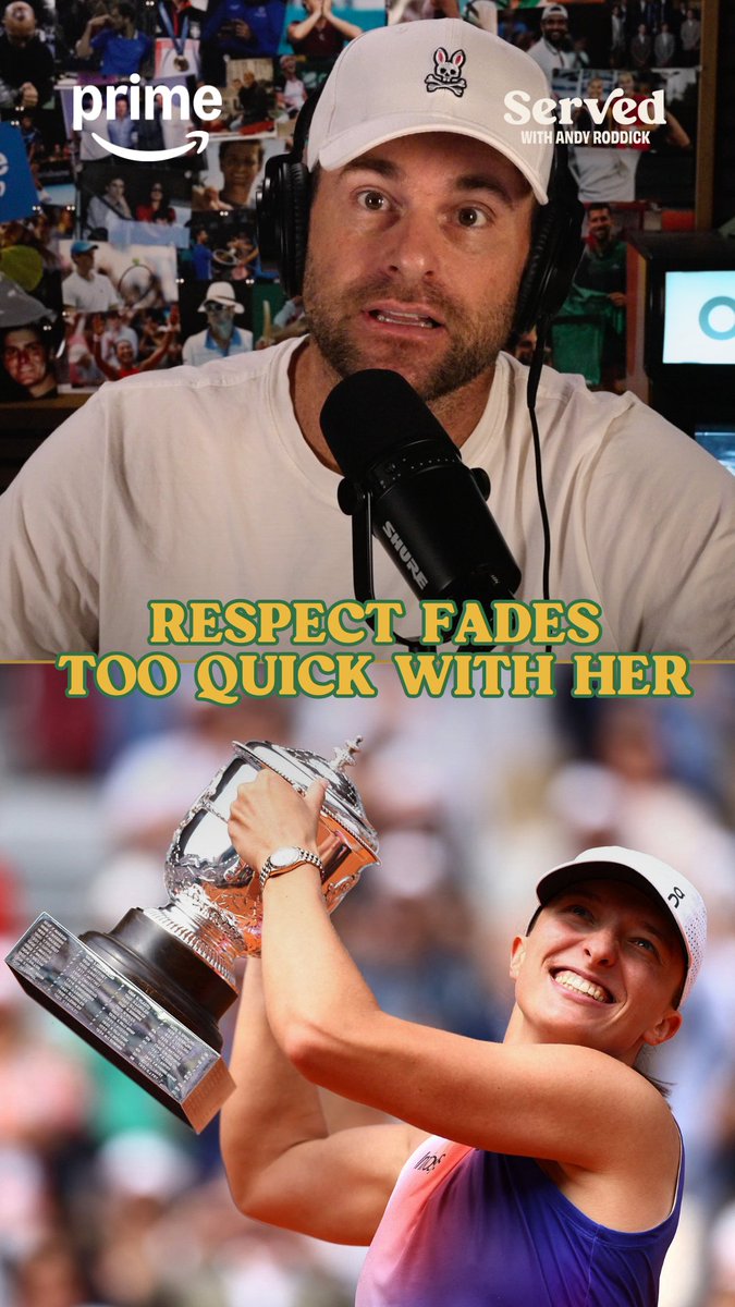Place your bets, Chuckers- how far is Iga taking it this year?! Asking for the bagel factory 🥯 Be sure to check out all of Andy and Jon's French Open picks in our 2025 Draw Special! 🎥 🎾 Presented by Amazon Prime