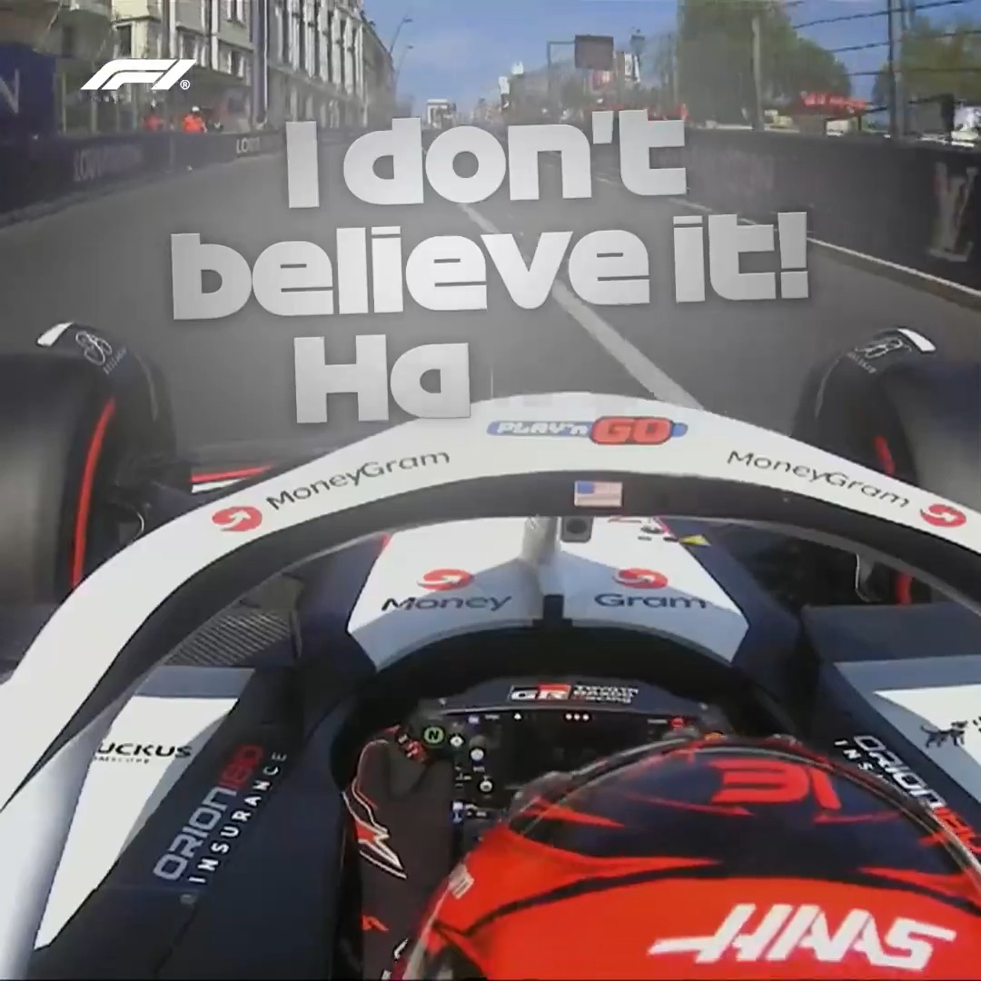 A superb effort and a wonderful reaction! 😃 👏 MoneyGram Haas F1 Team #F1 #MonacoGP