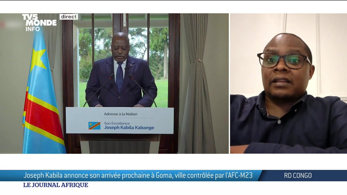 Ithiel Batumike, chercheur à l'institut Ebuteli, analyse la déclaration de l'ancien président de la RDC, Joseph Kabila