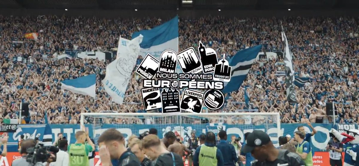 Une saison à défendre nos couleurs. Une semaine d’attente. Une Histoire à célébrer. Nous sommes Européens. 💙