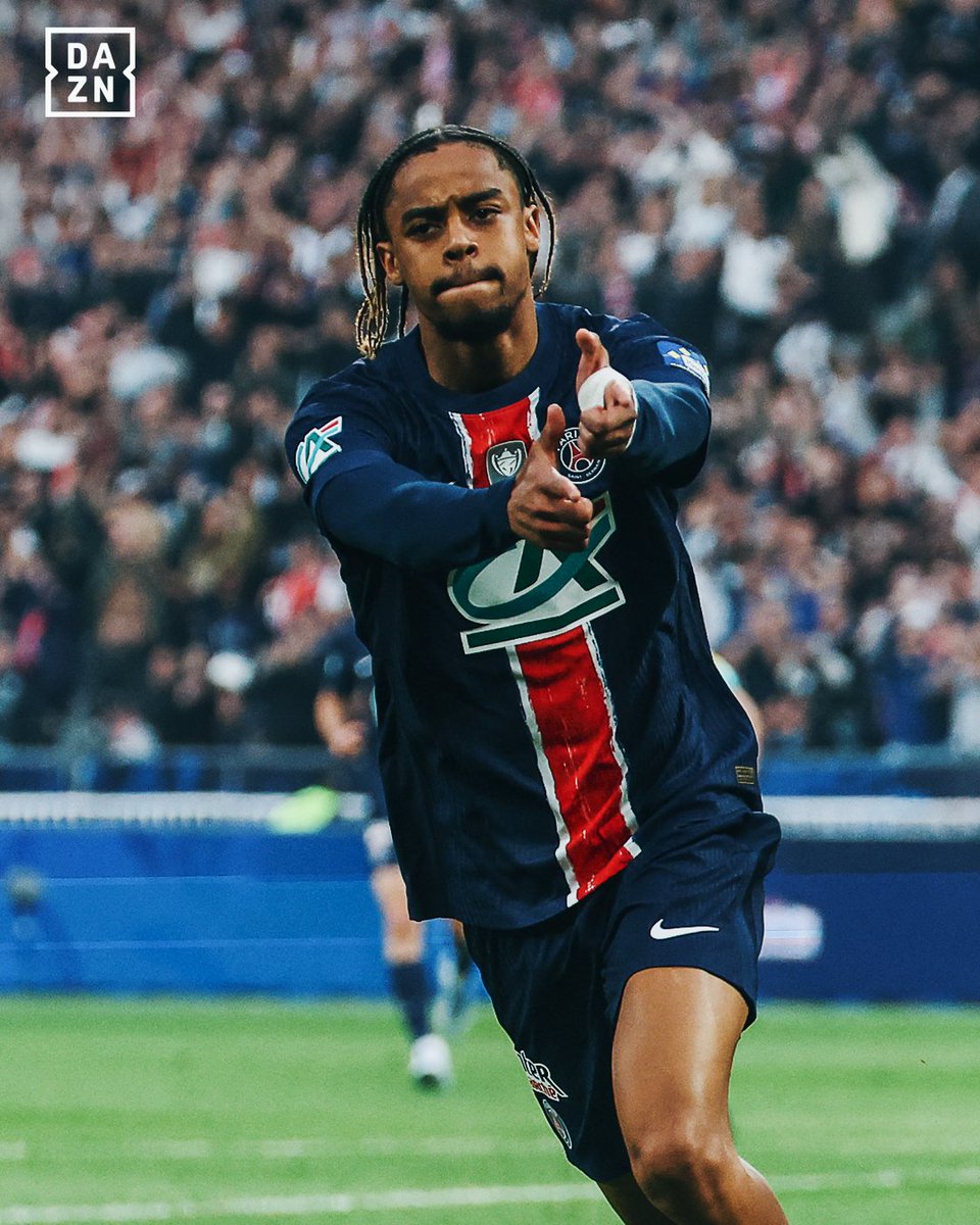 La Coppa di Francia è del PSG, netto 3-0 al Reims 🏆🇫🇷 Decisiva la doppietta di Barcola in 3' ⚽⏱️ Chiaro messaggio all'Inter prima della finale di Champions League 👀 #PSGReims #CoppaDiFrancia #DAZN
