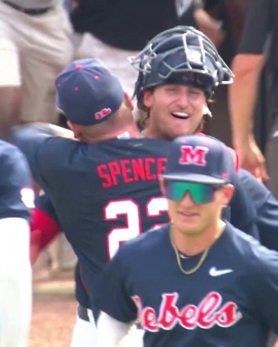 OLE MISS SHUTS OUT LSU 🚨 Ole Miss Baseball advances to the SEC tournament championship game for the first time since 2019.