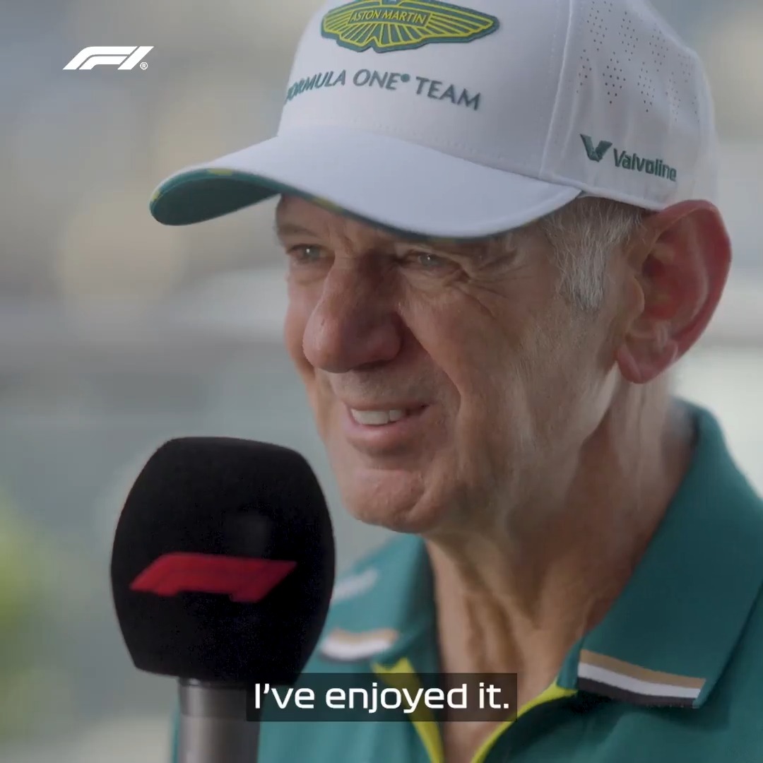 "Really enjoying the challenge" 💪 Adrian Newey reflects on his first few months at Aston Martin as he helps the team gear up for the new 2026 F1 Regulations. Watch the full interview on our YouTube channel 📺👇 #F1