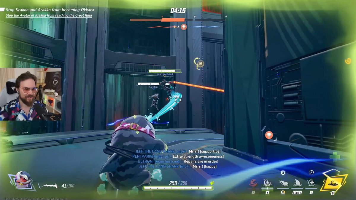 Some gameplay of the new map with the Jeff Storm ult combo #MarvelRivals
